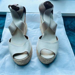 Tory Burch Cork Espadrille Wedge Sandal